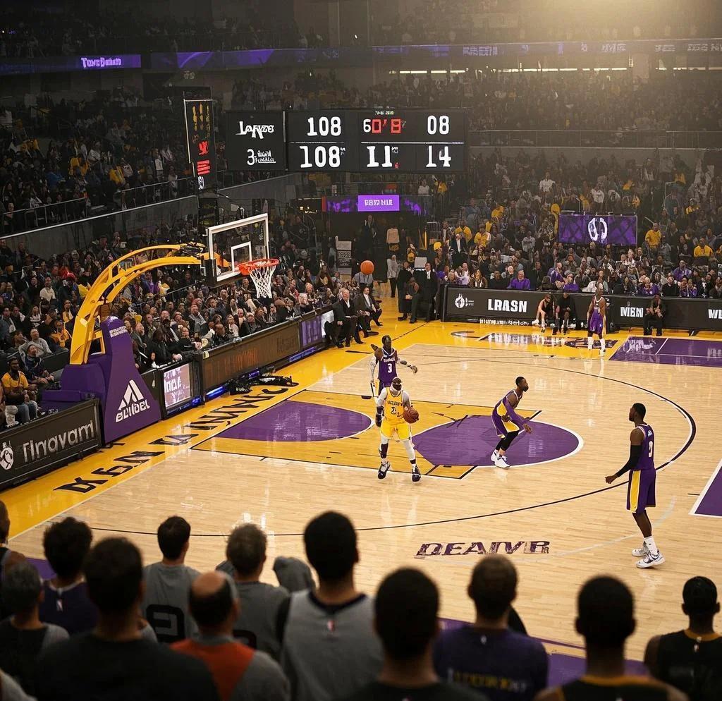 世俱杯-湖人力克篮网，詹姆斯三双表现抢眼